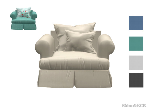 Sims 4 — Living Sara - Living Chair by ShinoKCR — Livingroom Furniture giving you a Beach Feeling