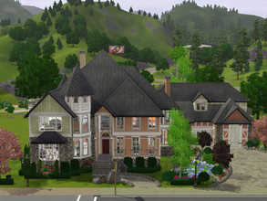 Sims 3 — Birch Grove Estate by RachelDesign — Colorful charm inside this mansion will give Sims perfect feeling. I hope