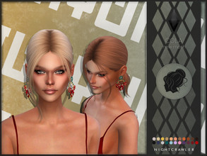Sims 4 — Nightcrawler-Cola by Nightcrawler_Sims — NEW HAIR MESH T/E Smooth bone assignment All lods 22colors Works with