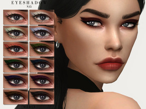 Sims 4 — Eyeshadow N15 by -Merci- — Eyeshadow in 22 Colours. HQ Mod compatible. For female, Teen-Elder. Have Fun! 