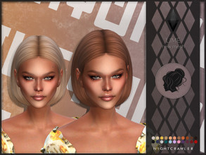 Sims 4 — Nightcrawler-Lime by Nightcrawler_Sims — NEW HAIR MESH T/E Smooth bone assignment All lods 22colors Works with