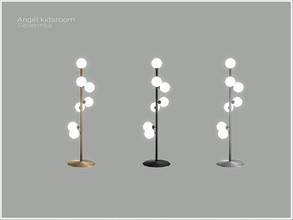 Sims 4 — [Angel kidsroom] - floor lamp by Severinka_ — Floor lamp From the set 'Angel kidsroom' Build / Buy category: