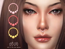 Sims 4 — 4w25 - End of the July Septum by 4w25-cc — TF/M-EF/M 10 swatches Custom thumbnails HQ compatible All LODs