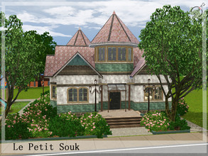 Sims 3 — Le Petit Souk by timi722 — Old style little Shop. Contains toys, clothes and furnitures for kids. Parking place