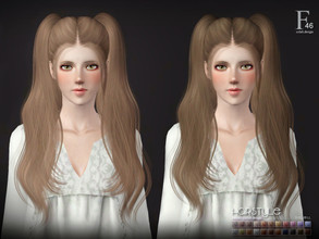 Sims 3 — Sclub ts3 hair  n46 by S-Club — Hi everyone! Here is my n46 hair for TS3 too! You can find the hair clipper on
