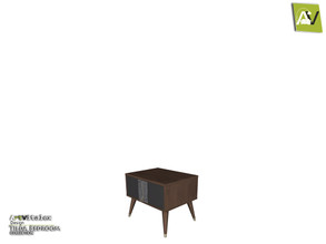 Sims 3 — Tilda End Table by ArtVitalex — - Tilda End Table - ArtVitalex@TSR, Aug 2019