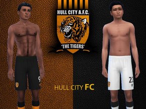 Sims 4 — Hull City FC shorts 2019/20  fitness needed by RJG811 — Hull City FC shorts 2019/20 requires fitness stuff pack