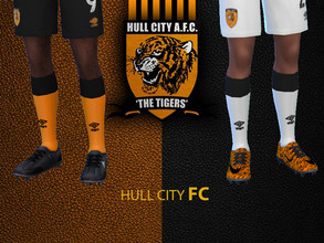 Sims 4 — Hull City FC socks 2019/20 by RJG811 — Hull City FC socks 2019/20 -Home -Away
