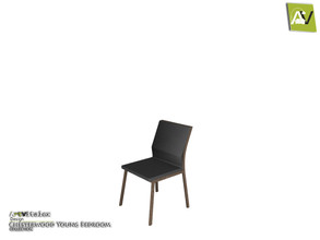 Sims 4 — Chesterwood Chair by ArtVitalex — - Chesterwood Chair - ArtVitalex@TSR, Aug 2019