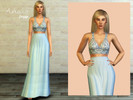 Sims 4 — Anais by laupipi2 — Hello! This is my new outfit compound by a lentils top and a high waisted long skirt. 3
