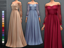 Sims 4 — Samantha Dress by Sifix2 — - New mesh - Base game compatible - HQ mod compatible - Custom thumbnail - 15
