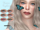 Sims 4 — IMF Kaira Eyeliner N.46 by IzzieMcFire — Kaira Eyeliner N.46 contains 6 colors in hq texture. Standalone item