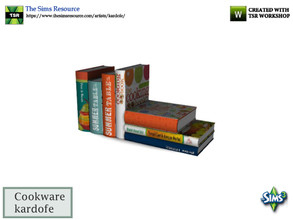 Sims 3 — kardofe_Cookware_Cookbook by kardofe — Cookbook books