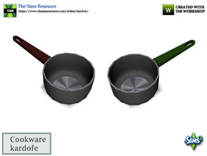 Sims 3 — kardofe_Cookware_Dipper by kardofe — Kitchen saucepan, with the handle 