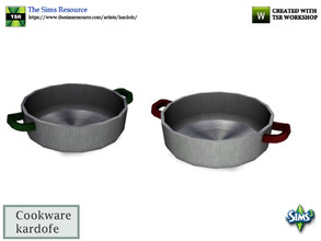 Sims 3 — kardofe_Cookware_Saucepan by kardofe — Saucepan with handles 