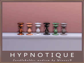 Sims 4 — Candleholder medium by Winner9 — This is Medium candleholder from my set Hypnotique, you can find it easy in