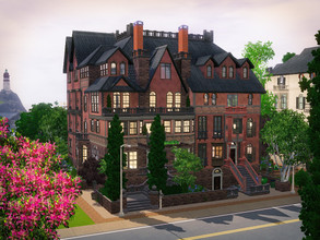 Sims 3 — Bridgeport Heights by RachelDesign — Bridgeport Heights it's apartment and bar, the rest is unfurnished. The lot