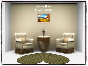Sims 3 — DDxx_Kebler Pass Fall Foliage by Xodess — This is a single file item, based on the Autumn months. In game you