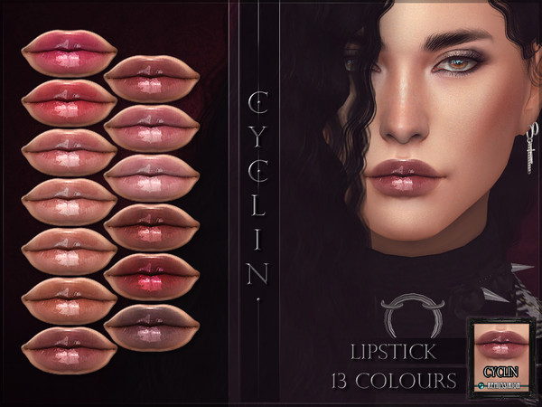 Sims 4 — Cyclin Lipstick by RemusSirion — Cyclin Lipstick HQ mod compatible: preview pictures were taken with HQ mod
