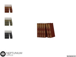 Sims 4 — Neptunium Books II by wondymoon — - Neptunium Office - Books II - Wondymoon|TSR - Creations'2019