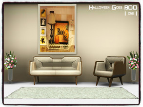 Sims 3 — DDxx_Halloween Goes Boo by Xodess — This is a single file item, based on the Autumn months / Halloween. In game
