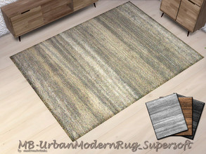 Sims 4 — MB-UrbanModernRug_Supersoft by matomibotaki — MB-UrbanModernRug_Supersoft, 4x3 large rug with new design, comes