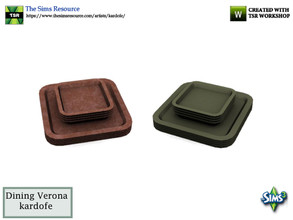 Sims 3 — kardofe_Dining Verona_Dishes by kardofe — Something that can never be lacking in a dining room, dishes, these