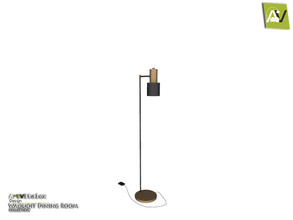 Sims 4 — Waquoit Floor Lamp by ArtVitalex — - Waquoit Floor Lamp - ArtVitalex@TSR, Sep 2019