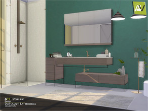 Sims 4 — Dussault Bathroom by ArtVitalex — - Dussault Bathroom - ArtVitalex@TSR, Sep 2019 - All objects three has a