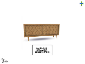 Sims 4 — California Dreaming Console Table by Chicklet — Part of the California Dreaming Living Room Includes: Console