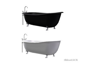 Sims 4 — Bathroom Charlott - Bath Tub by ShinoKCR — Bathroom Furniture matching the Charlott Series