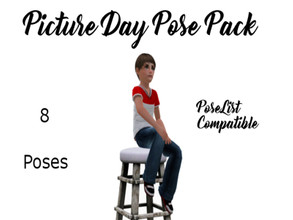 Sims 3 — Picture Day Poses by zappyp2 — Story Themed poses for sim kids. great for screen shots or in game pictures. Pose