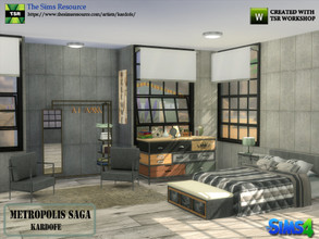 Sims 4 — kardofe_Metropolis Saga_ by kardofe — First part of the Metropolitan Saga, industrial style. This is the