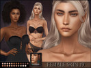 Sims 4 — Female Skin 19 by RemusSirion — Update 2019-11-13: added 3 additional light colours! A new skin for female sims!