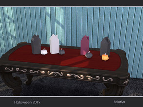 Sims 4 — Halloween 2019. House and Pumpkin by soloriya — House and pumpkin in one mesh. Part of Halloween 2019 set. 4