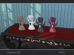 Sims 4 — Halloween 2019. Tree by soloriya — Porcelain tree. Part of Halloween 2019 set. 4 color variations. Category: