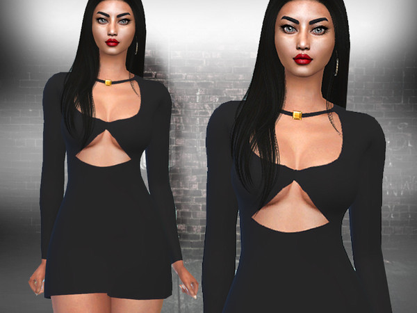 Sims 4 — Vera Cocktail Dress by saliwa — Vera Cocktail Dress design by Saliwa