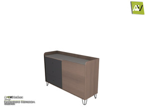 Sims 4 — Escondido Chest Of Drawers by ArtVitalex — - Escondido Chest Of Drawers - ArtVitalex@TSR, Oct 2019