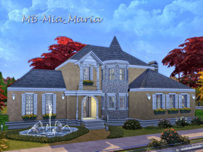 Sims 4 — MB-Mia_Maria by matomibotaki — Victorian style family house for your Sims 4 family, with charming desgin and