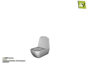 Sims 3 — Worthington Toilet by ArtVitalex — - Worthington Toilet - ArtVitalex@TSR, Oct 2019