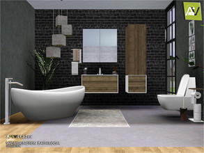 Sims 3 — Worthington Bathroom by ArtVitalex — - Worthington Bathroom - ArtVitalex@TSR, Oct 2019 - All objects are
