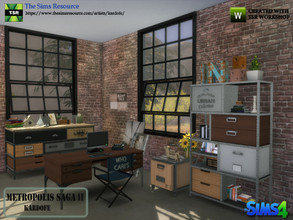 Sims 4 — kardofe_Metropolis Saga II by kardofe — Second part of the Metropolis Saga, this time is an industrial style