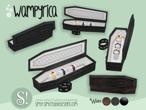 Sims 4 — Wampyrica jewel box by SIMcredible! — Halloween 2019 by SIMcredibledesigns.com available at TSR 3 colors