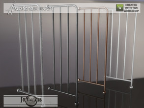 Sims 4 — Asoxtane bathroom misc deco metal structure by jomsims — Asoxtane bathroom misc deco metal structure