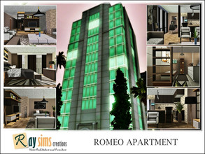 Sims 3 — Romeo's Apartment by Ray_Sims — For some reason single male Sims seem especially attracted to this building.