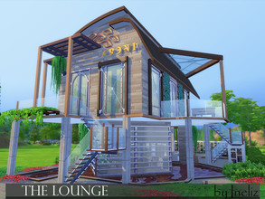 Sims 4 — The Lounge by Ineliz — Every neighborhood needs a local lounge, where your sims can try catching most notable