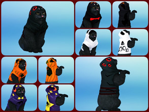 Sims 4 — cat costume  by minesims93 — cat costume / halloween 5 swatches Custom thumbnail i used game mesh 