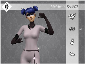 Sims 4 — Multinoir - SetF02 by AleNikSimmer — THIS IS THE FULL SET. -TOU-: DON'T reupload my items as yours. DON'T