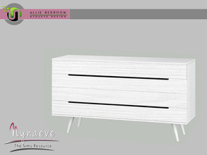 Sims 3 — Allie Bedroom - Dresser by NynaeveDesign — Allie Bedroom - Dresser Located in: Storage - Dresser Price: 257