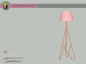 Sims 3 — Allie Bedroom - Floor Lamp by NynaeveDesign — Allie Bedroom - Floor Lamp Located in: Lighting - Floor Lamps